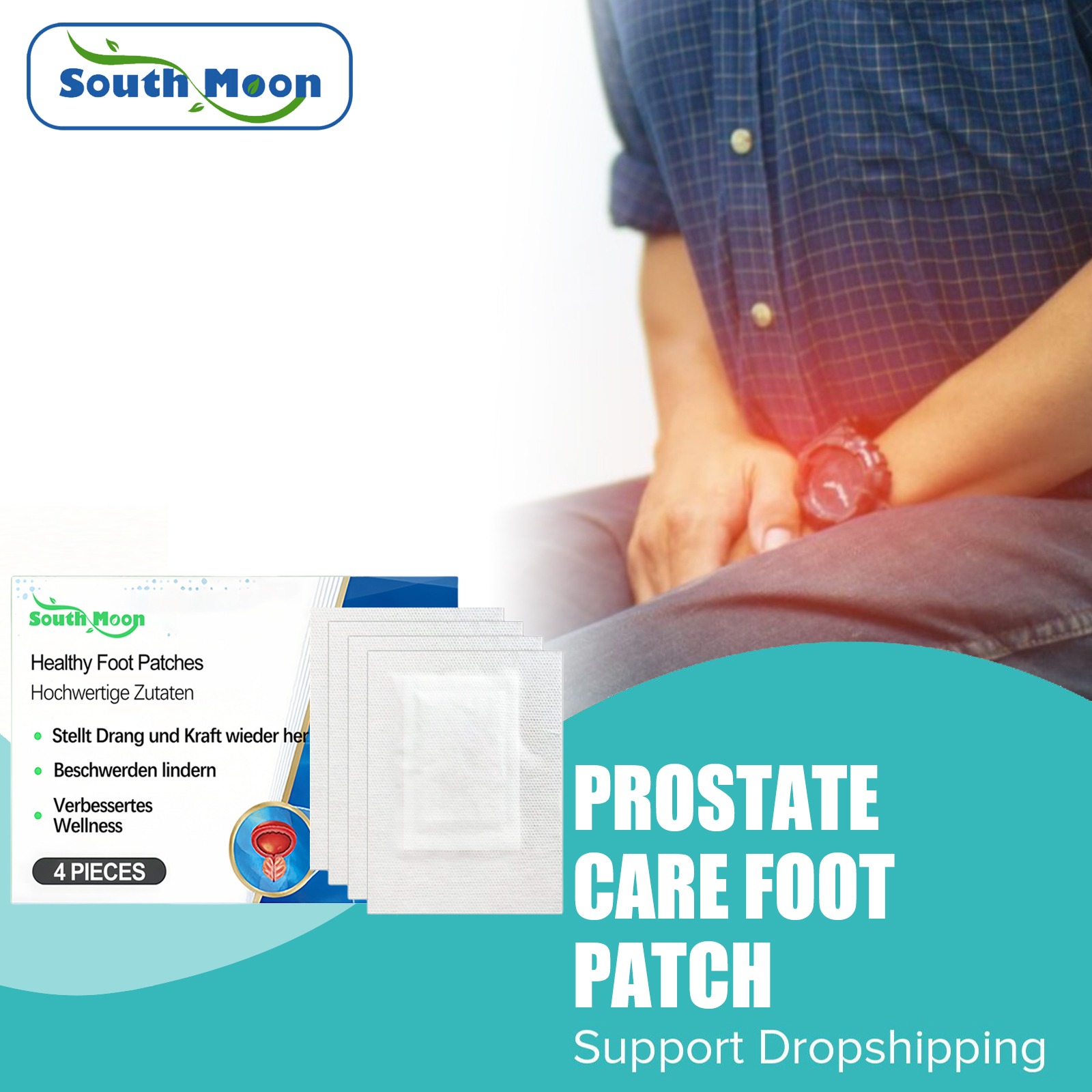 Detox Foot Patch - 4/8/12pcs Prostate Detox Foof Patch Prostatitis
