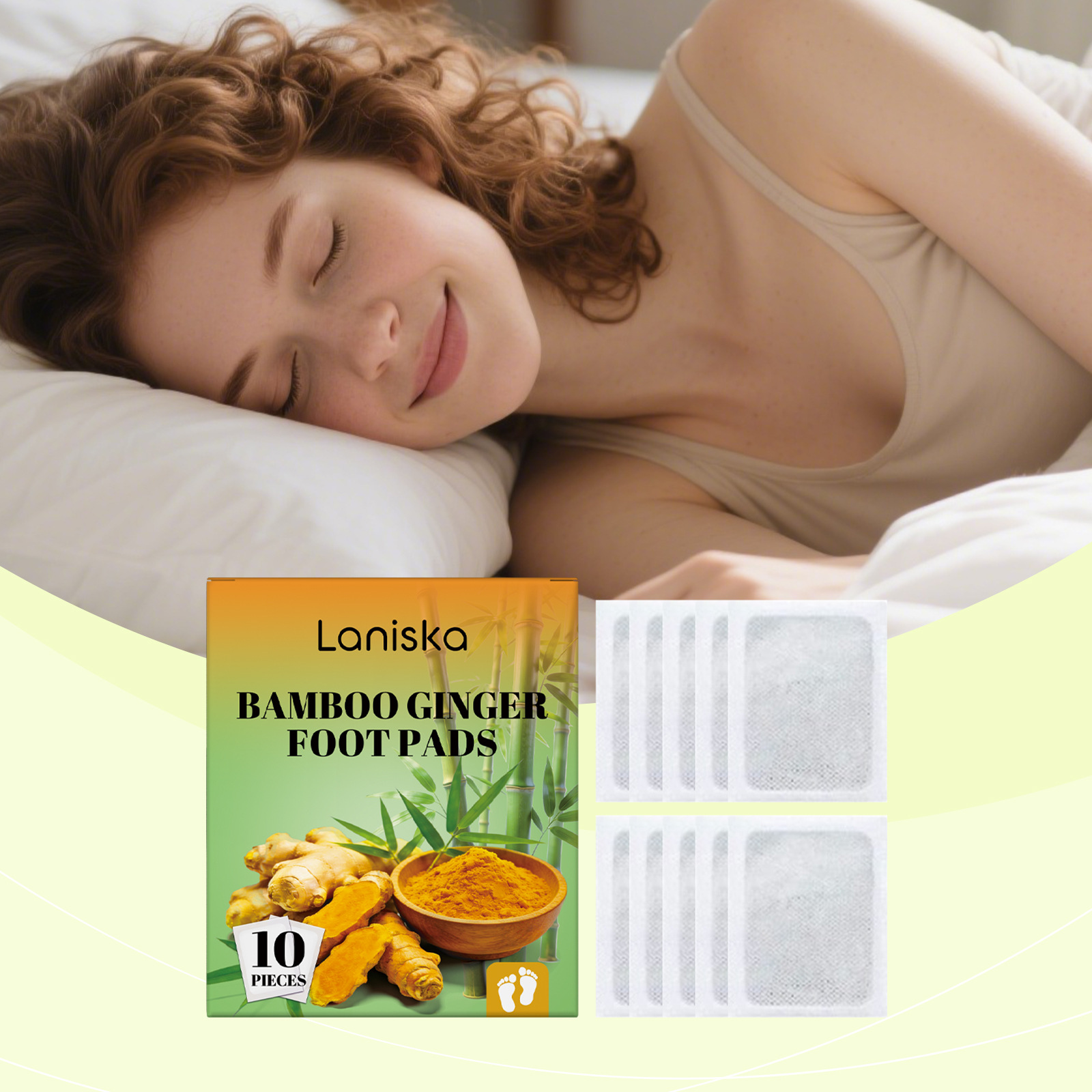 Detox Foot Patch - Bamboo Ginger Deep Detox Patch Relief