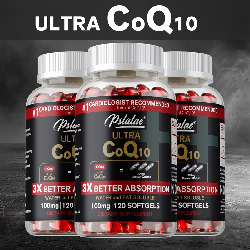 Health Wellness Product - 120 Coenzyme Q10 Capsules Provide Energy