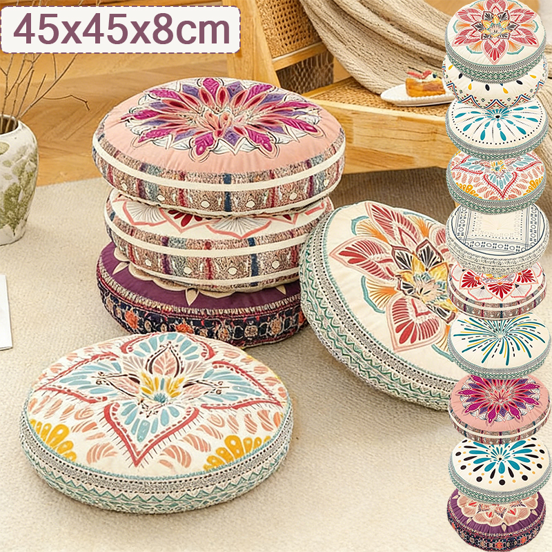 Meditation Cushion Zafu - NEW 1pc Thickened Bohemian Style Thick