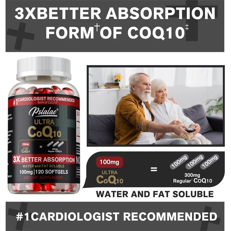 120 Coenzyme Q10 Capsules Prov - Health Wellness Product recensie en prijs