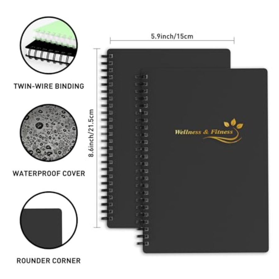 Wellness Planner and Fitness L - Health Wellness Journal Weight Loss recensie en prijs
