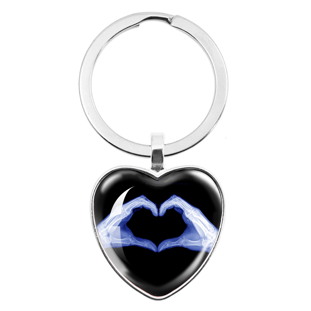 X-ray Film Peach Heart Keychai - Xbody Health & Wellness recensie en prijs
