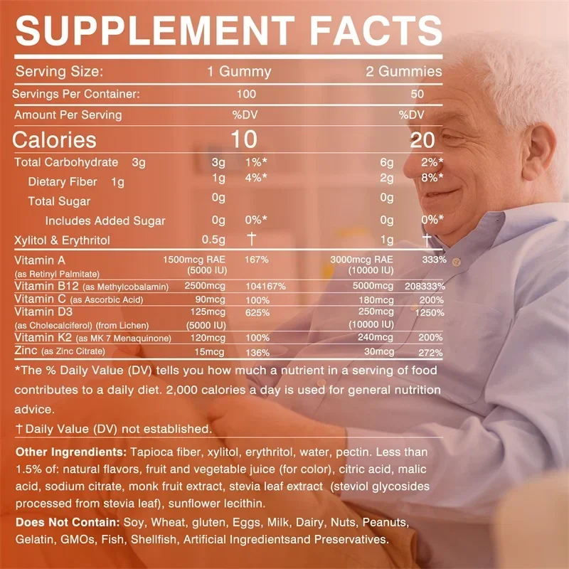 Vitamin D3 K2 + Vitamin B12 Gu - Health Wellness Product recensie en prijs