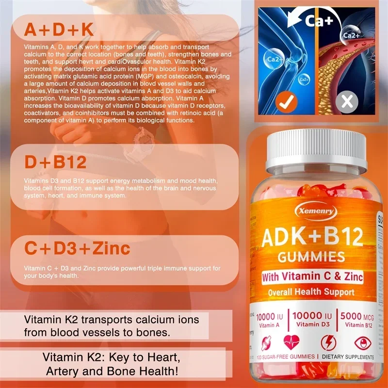 Vitamin D3 K2 + Vitamin B12 Gu - Health Wellness Product recensie en prijs