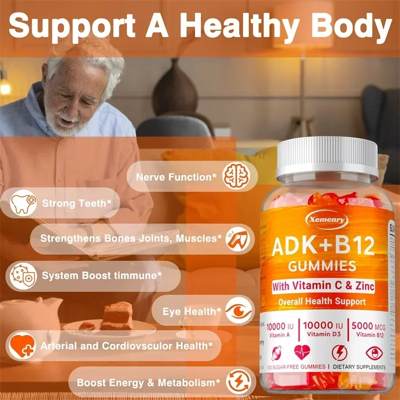 Vitamin D3 K2 + Vitamin B12 Gu - Health Wellness Product recensie en prijs