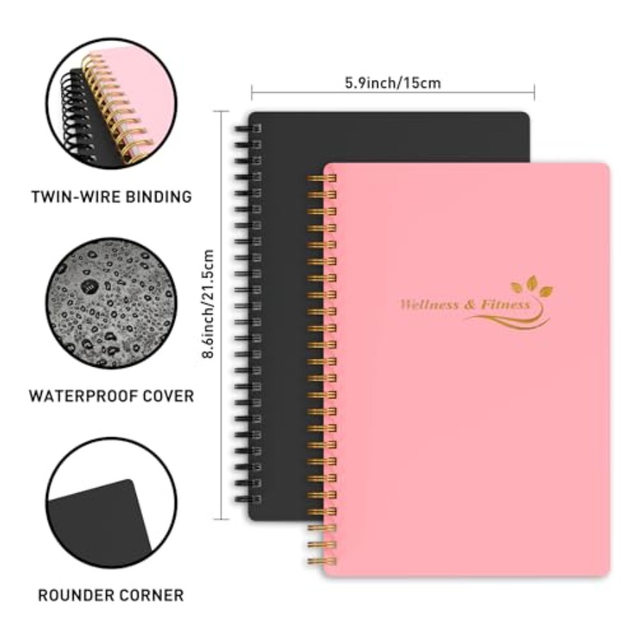 Wellness Planner and Fitness L - Health Wellness Journal Weight Loss recensie en prijs