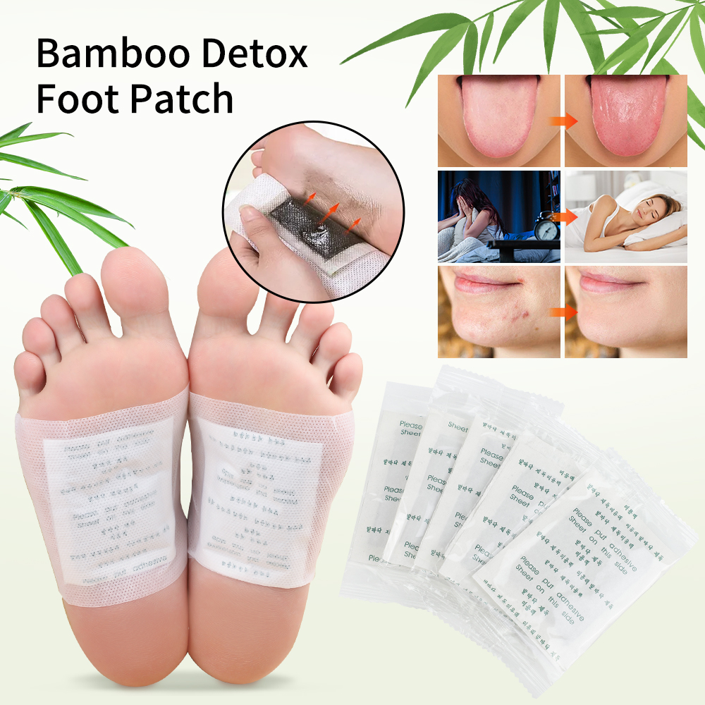 100PCS Natural Detox Foot Bamb - Detox Foot Patch recensie en prijs