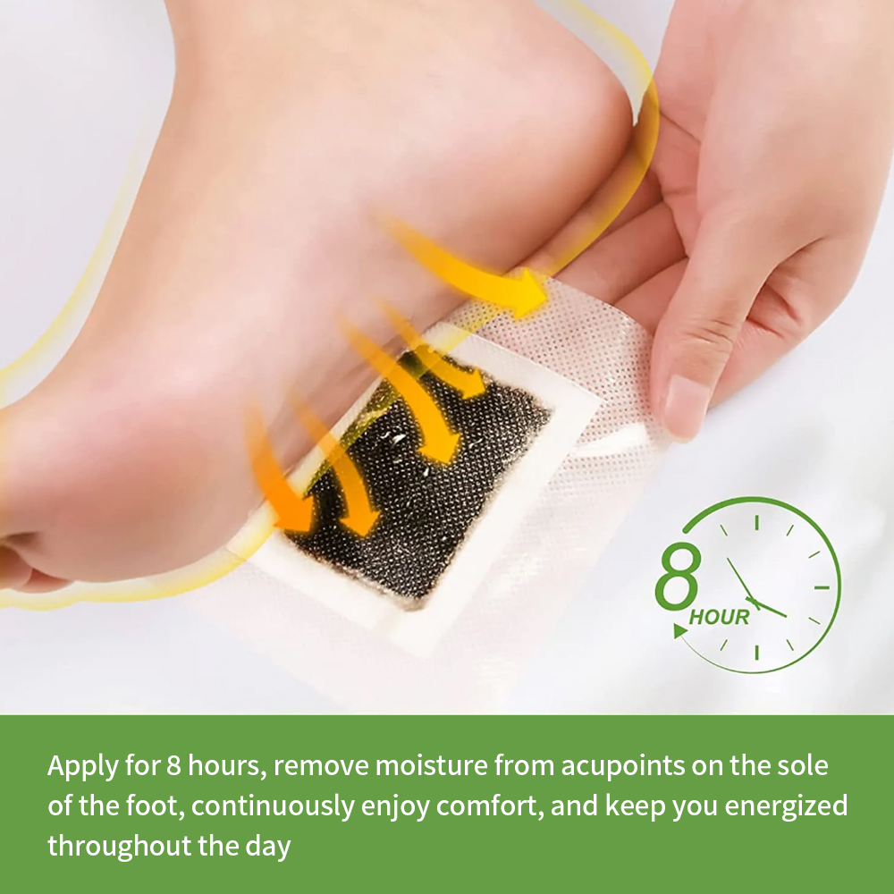 100PCS Natural Detox Foot Bamb - Detox Foot Patch recensie en prijs