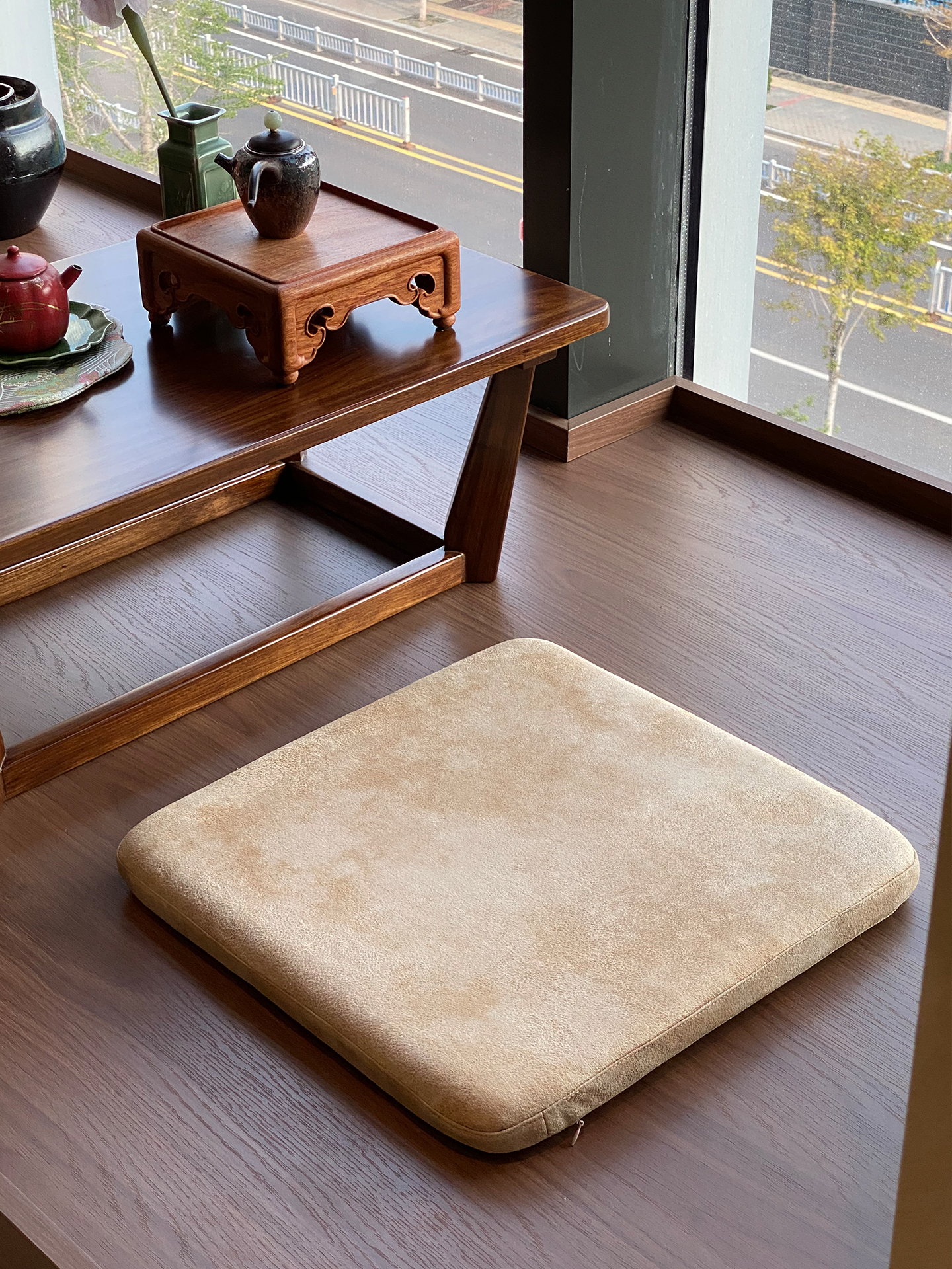 Silver Frost Retro  Color Squa - Meditation Cushion Zafu recensie en prijs