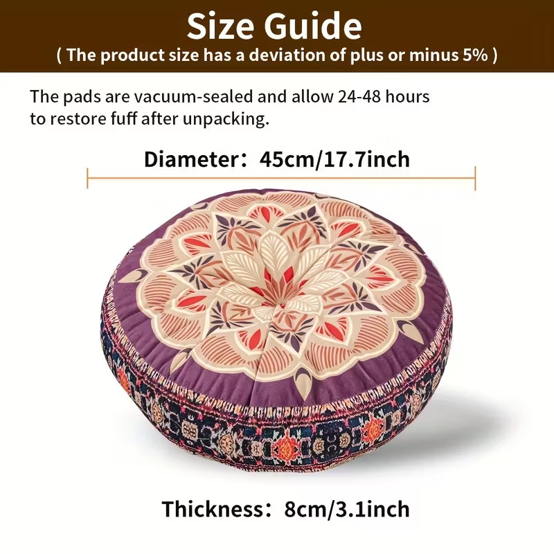 NEW 1pc Thickened Bohemian Sty - Meditation Cushion Zafu recensie en prijs