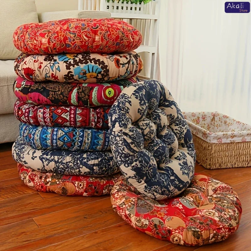 Soft Cotton and Linen Floor Cu - Meditation Cushion Zafu recensie en prijs