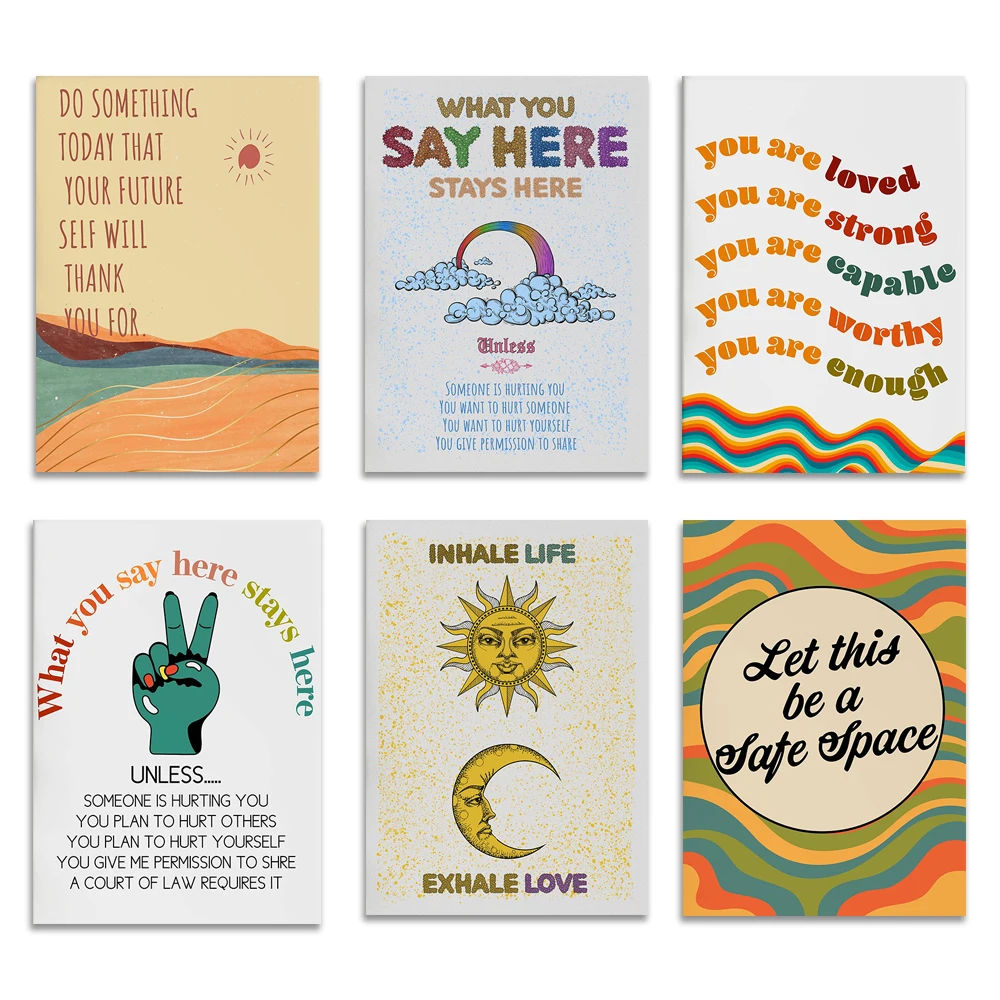 Self Care Mental Health Therap - Health Wellness Poster recensie en prijs