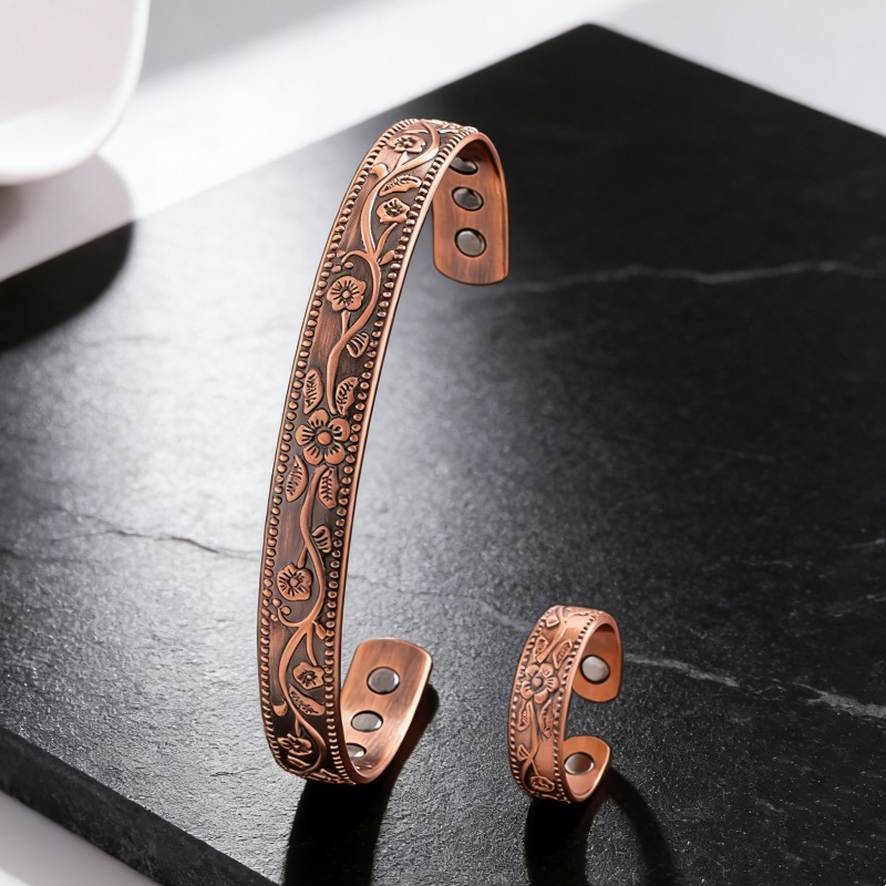 Magnetic Copper Therapy Bracel - Wellness Health. Ring recensie en prijs