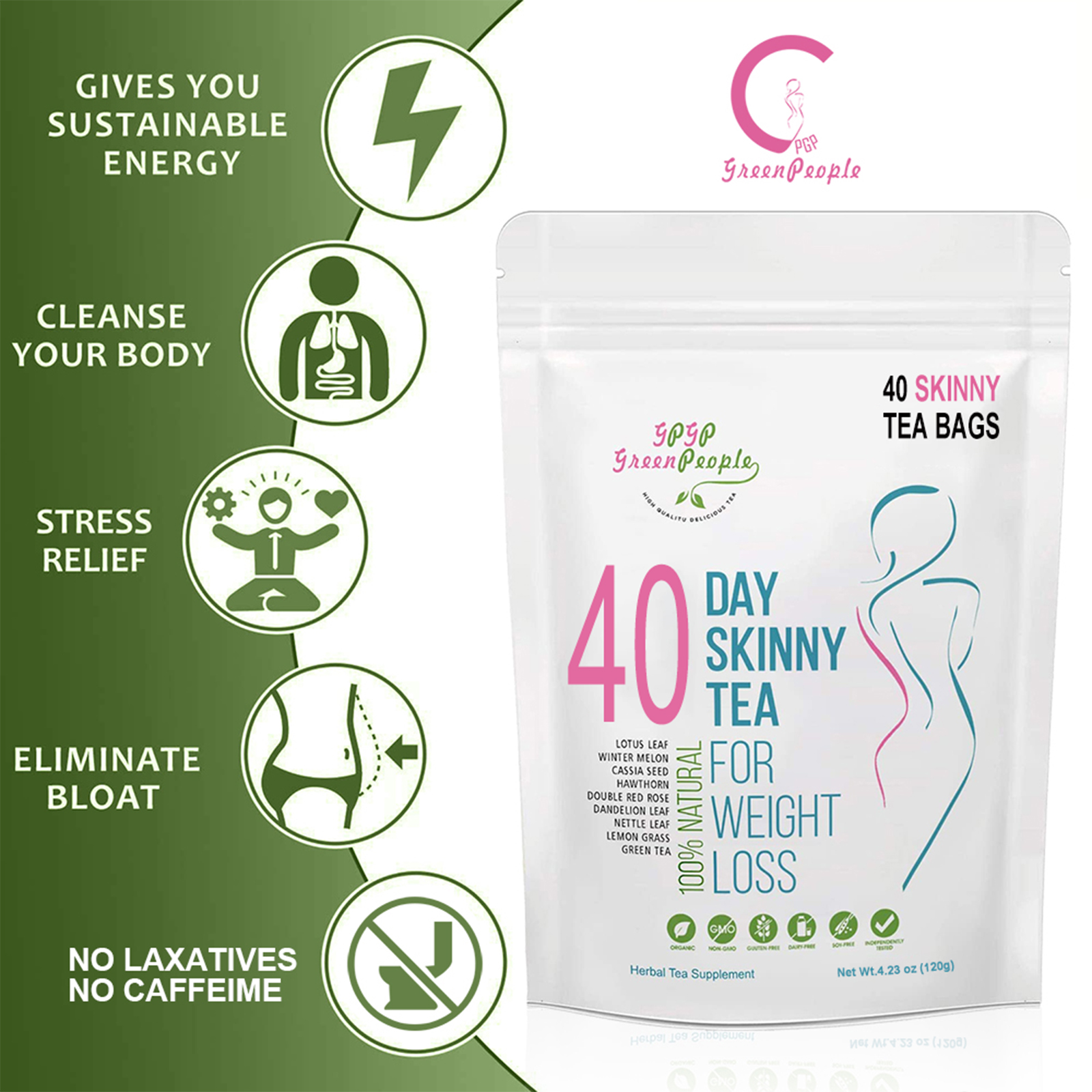 Natural 40 Days Herbal Skinny  - Health Wellness Product recensie en prijs