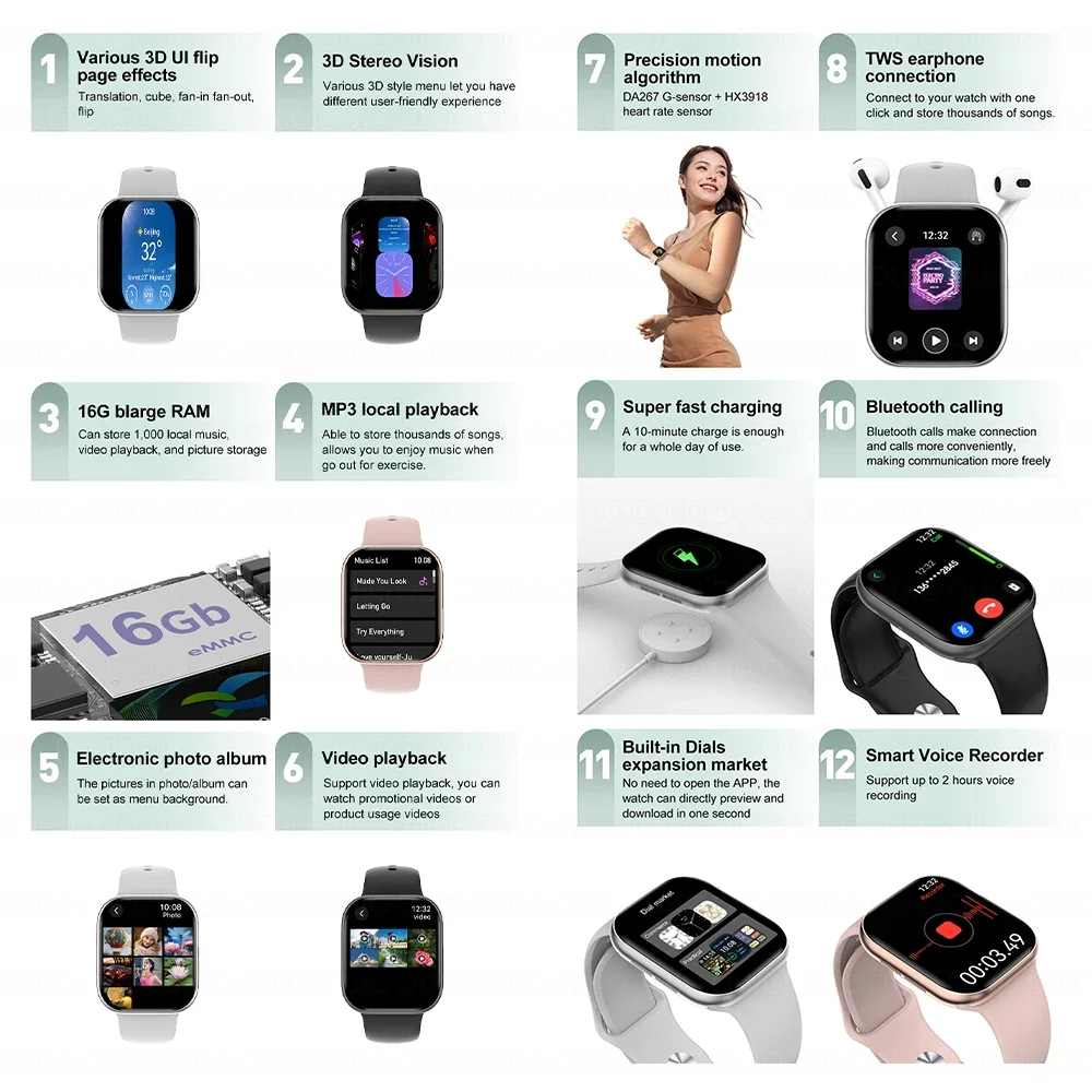 New DT Watch X Mini Smart Watc - Xbody Health & Wellness recensie en prijs