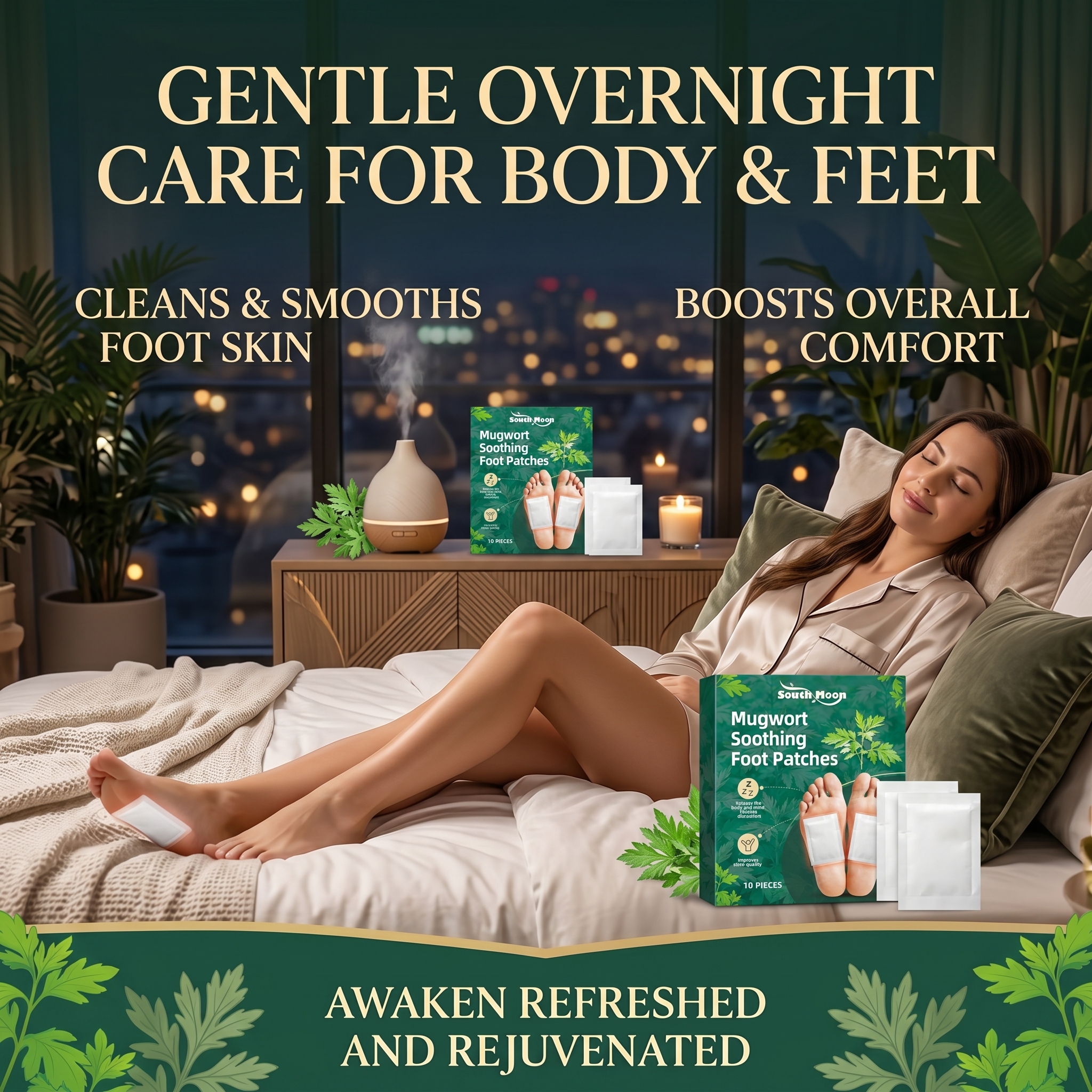 South Moon Mugwort Soothing Fo - Detox Foot Patch recensie en prijs