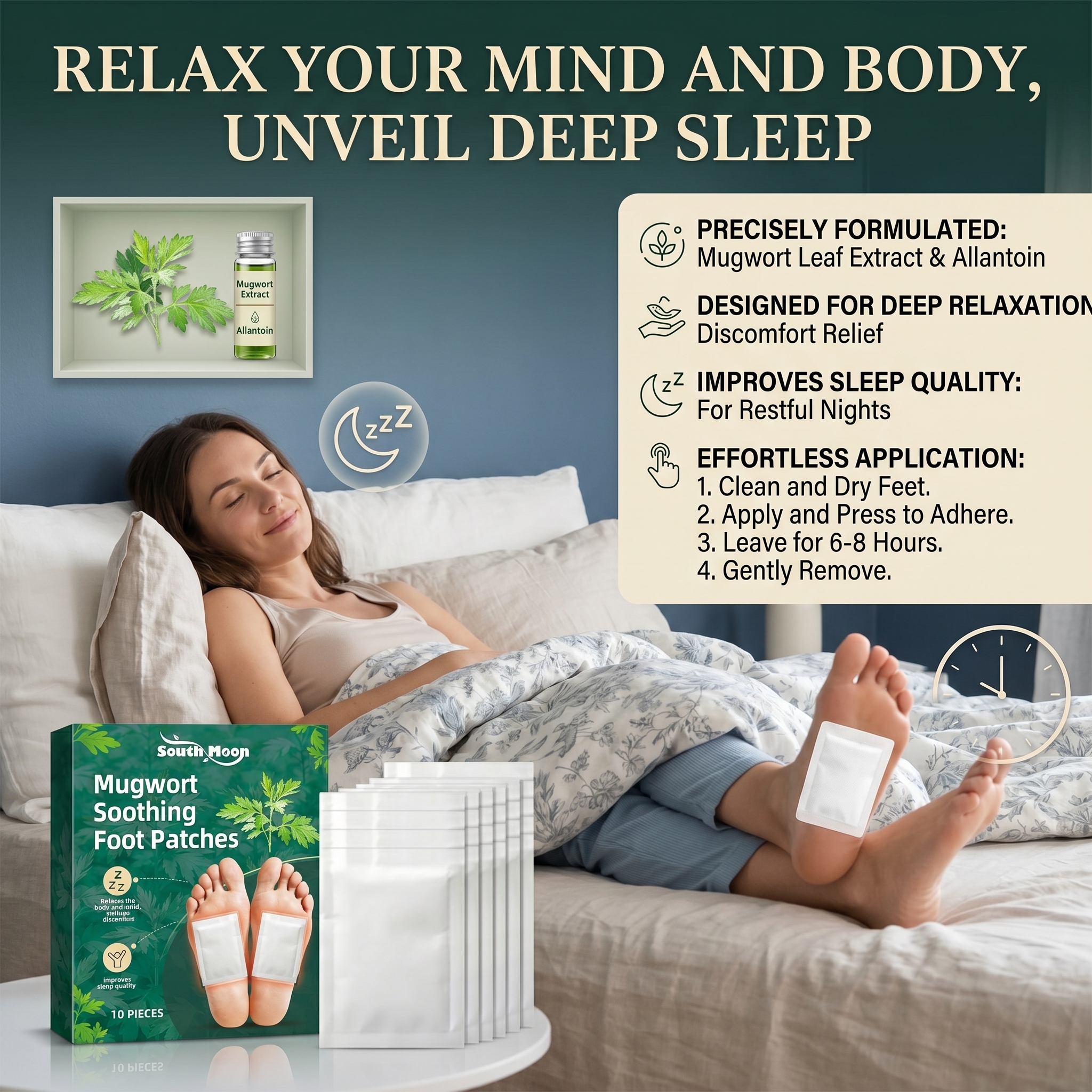 South Moon Mugwort Soothing Fo - Detox Foot Patch recensie en prijs