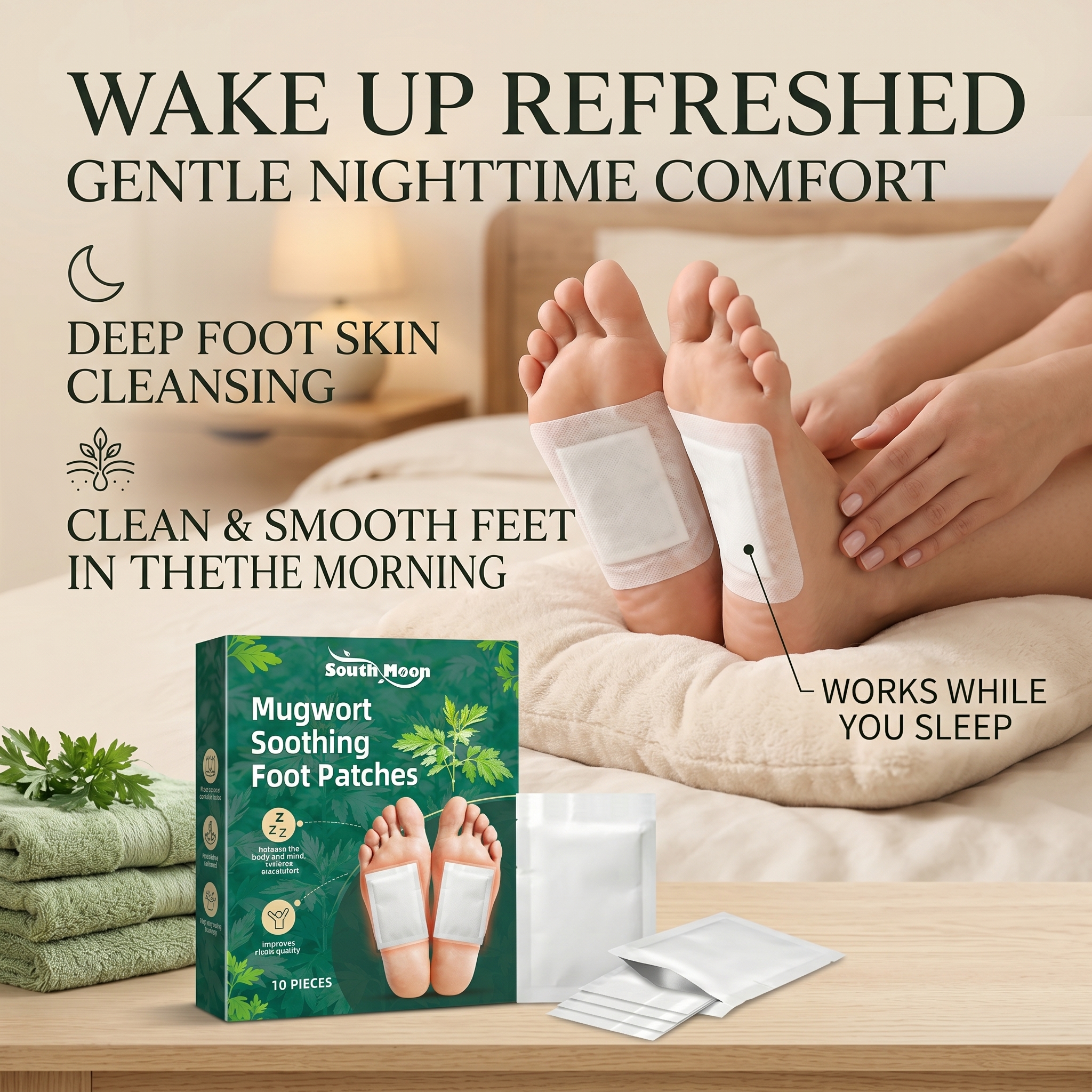 South Moon Mugwort Soothing Fo - Detox Foot Patch recensie en prijs