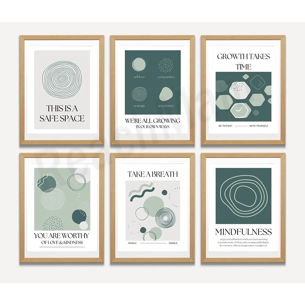 Mindfulness print, it's a safe - Health Wellness Poster recensie en prijs