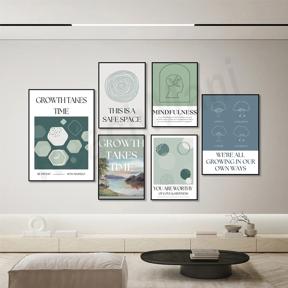 Mindfulness print, it's a safe - Health Wellness Poster recensie en prijs